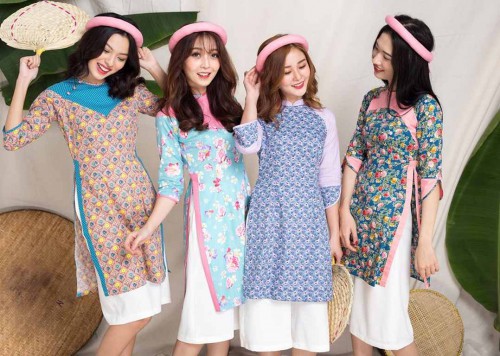 Thời trang phổ biến ngày Tết